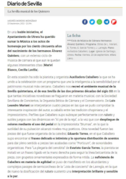 Crítica en Diario de Sevilla